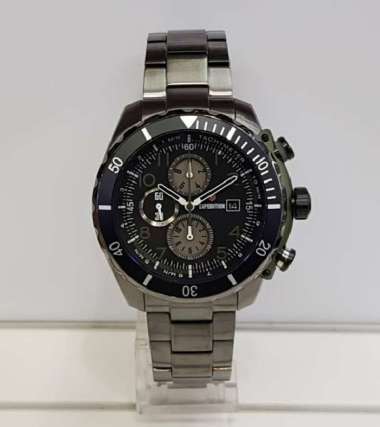 Expedition E6795MC Jam Tangan Pria Chronograph Stainless Steel Gray Green