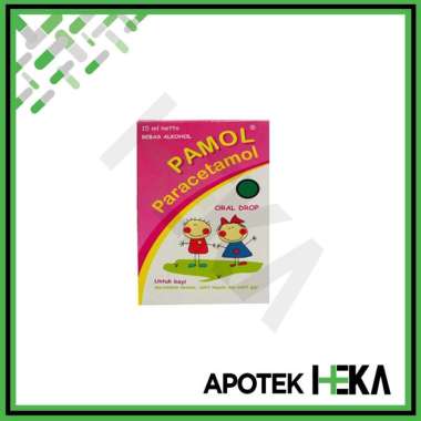 Pamol Oral Drop 15 ml - Sirup Paracetamol Penurun Panas Bayi