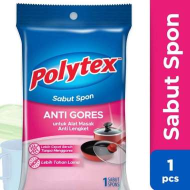Polytex Sabut Spon Anti Gores (1 Box - 6 Pcs)