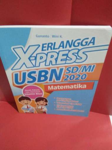 Buku USBN Matematika SD 2020 / Erlangg xpress USBN 2020
