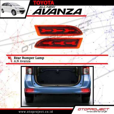 LED Bumper Lamp All New Avanza Xenia Reflektor Mata Kucing LED Premium