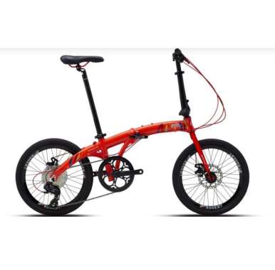 Sepeda Lipat Wimcycle Pocket Rocket [20 inch] red