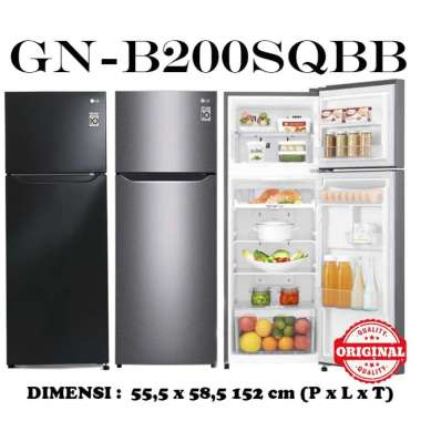 Jual Kulkas Lg Gnb 200 Sqbb Baru Harga Promo Original Blibli Com