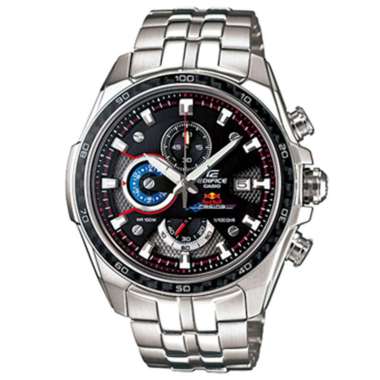 CASIO ORIGINAL - CASIO EDIFICE EF-565RB-1AVDR - JAM TANGAN PRIA JAM PRIA LA - STAINLESS CASIO EDIFIC