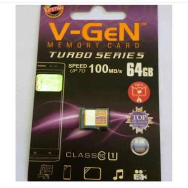 VGEN MICRO SD 64GB TURBO class 10