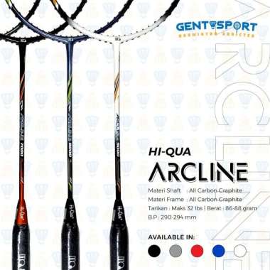 Hi-Qua Arcline Raket Badminton/Bulutangkis Batangan 9000