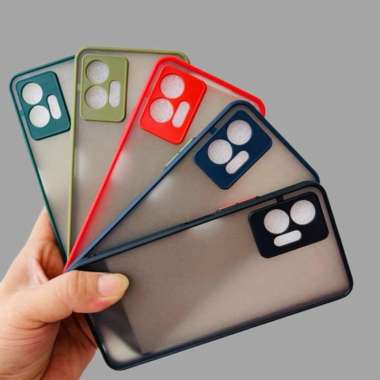 Soft Case Vivo T1 5G Aero Color Button Matte hijau matcha