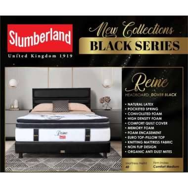 KASUR SPRINGBED - KASUR SPRING LATEX - REINE - SLUMBERLAND(KASUR SAJA) 160X200