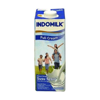 Promo Harga Indomilk Susu UHT Full Cream Plain 950 ml - Blibli