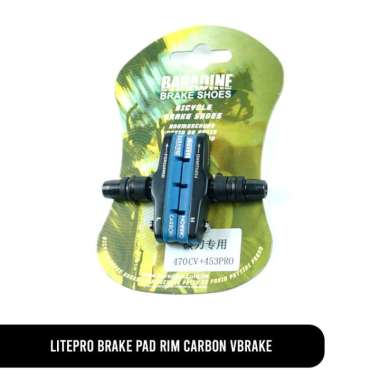 DELTACYCLES - LITEPRO BRAKE PAD RIM CARBON VBRAKE