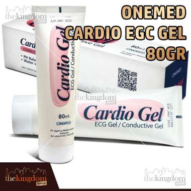 Onemed Cardio EGC Gel 80gr EKG Pasta Perekat Conductive Electrode Lem Elektroda Konduktif Jel Paste 