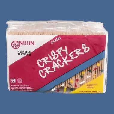 Nissin Crispy Crackers Biskuit [250 g]