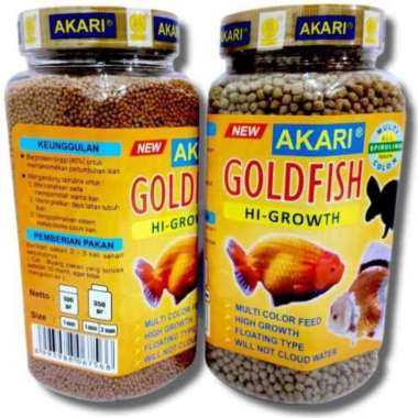 Makanan Ikan AKARI GOLDFISH 350gr & SUPER RED 300gr GOLDFISH 350gr
