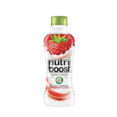 Nutriboost Minuman Strawberry Botol  300