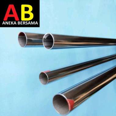 Pipa Stainless Steel 5/8in Tebal 0.8mm Panjang 149.5cm