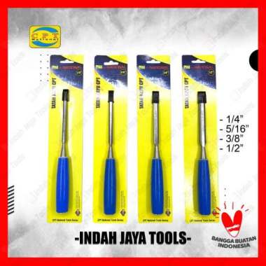 CPT NATIONAL Tatah Pahat Kayu 1/4 5/16 3/8 1/2 Inch - Wood Chisel 1/4 INCH