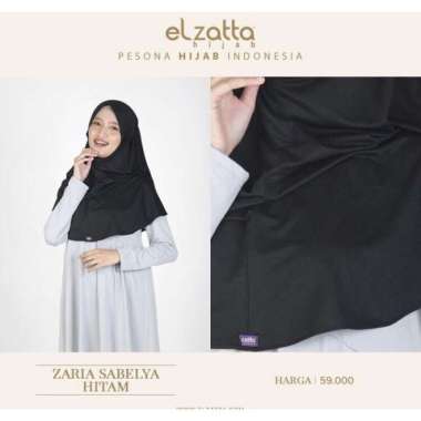 Jilbab Bergo Elzatta Hijab Ori Diskon Zaria Sabelya