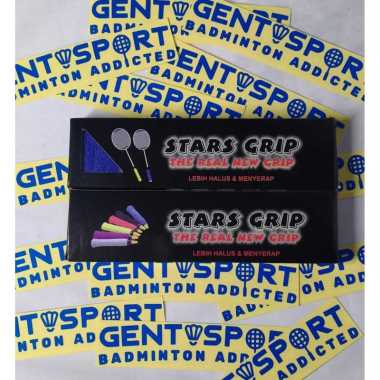 AGNESIS GRIP / STAR GRIP KAIN BADMINTON ORIGINAL BIRU