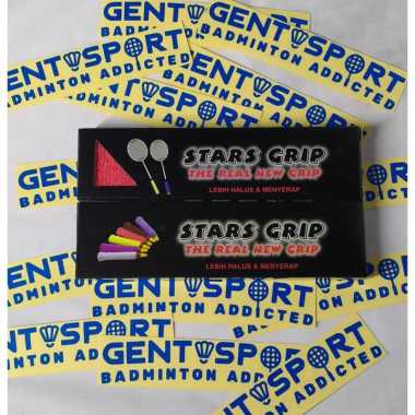 AGNESIS GRIP / STAR GRIP KAIN BADMINTON ORIGINAL MERAH