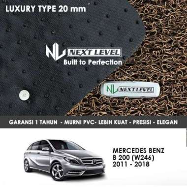 KARPET MOBIL NEXT LEVEL LUXURY MERCEDES BENZ B 200 W246 GEN2 2011-2018 BAGASI ONLY BEIGE