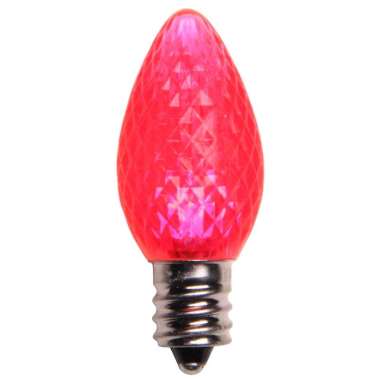 Rottero LED Candles Lampu Lilin Hias Merah Crystal