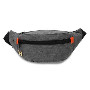 Hamlin Cirillo Tas Selempang Anak Pria Simple Design Kids Waistbag Material Denim ORIGINAL - Light G