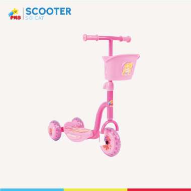 PMB Toys Scooter Anak S-01 [Cat - Pink]