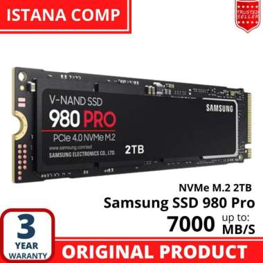 Samsung SSD 980 PRO NVMe M.2 2TB - MZ-V8P2T0BW