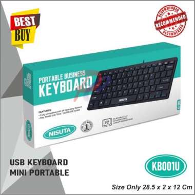 KEYBOARD USB MINI PORTABLE MIKUSO KB001U