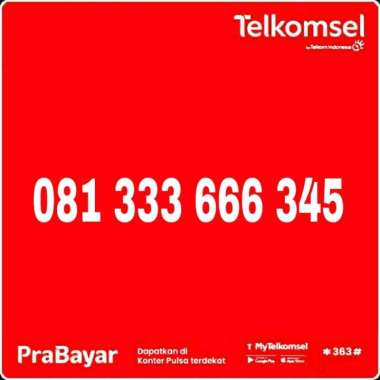 nomor simpati cantik nomer cantik simpati 081 333 666 345