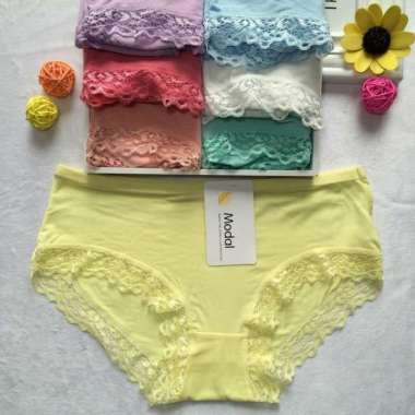 Pakaian Dalam Sexy Celana dalam wanita G String Bahan katun 099c