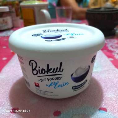 Yogurt Biokul SET YOGURT Plain - Varian Kemasan:_ Pail 500 ml
