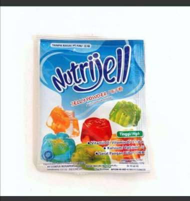 nutrijell NUTRIJEL PLAIN bening agar jelly powder 15gr