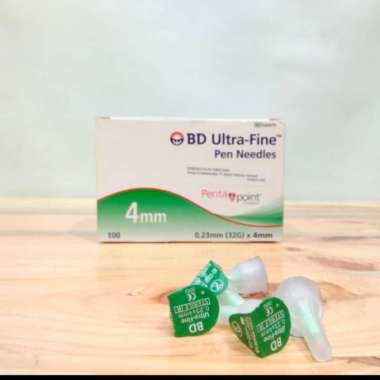 Dijual Jarum Insulin Bd Ultrafine Pen Needles 4Mm Eceran 1 Pcs