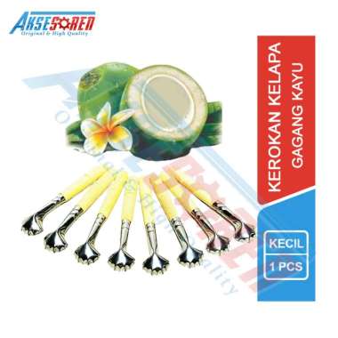Alat Kerokan Kelapa Muda [17 cm] / Serutan Kelapa Muda / Alat Kerok Kelapa Muda / Sendok Kerokan Bua
