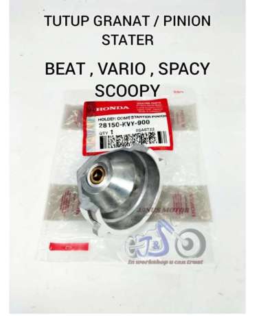 TUTUP GRANAT HONDA KVY PINION STATER BEAT VARIO KARBU SPACY SCOOPY KUALITAS ORI ASLI HONDA OTOMATIS