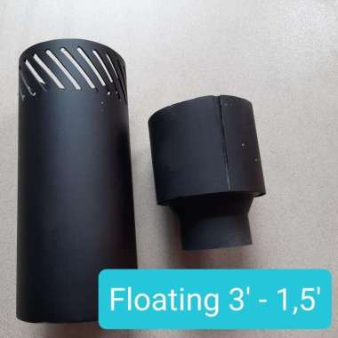 Skimmer skimer floating terapung otomatis 3 inch ke 1,5 inch