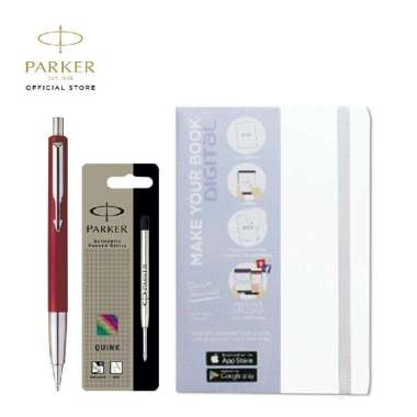 SPECIAL PACKAGE - Vector Standard Red, Refill Black, O2O Journal White / Gift Kado Akhir Tahun