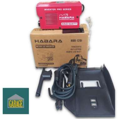 MESIN LAS HABARA - Travo las Inverter 120A 450W