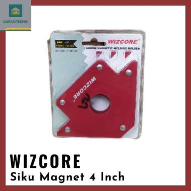 Siku Magnet 4 Inch 50 Lbs Wizcore Untuk Las - Siku Las -Arrow Magnetic