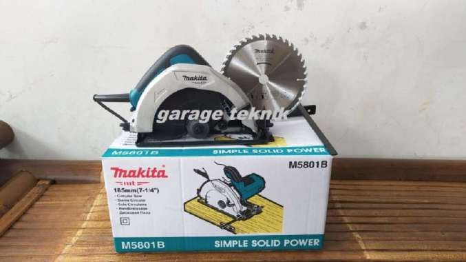 Makita M5801B - Mesin Potong Kayu Circle - Circular Saw 7inch
