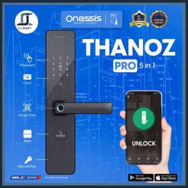 ONASSIS SMART LOCK- SMART HOME THANOZ PRO WIFI FUNCTION