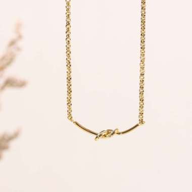 forever knot bracelet - premium stainless steel bracelet with gold plated