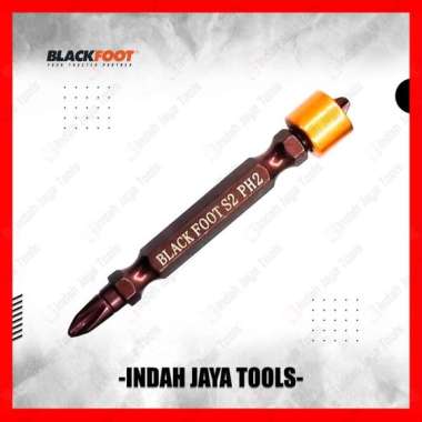 BLACKFOOT Screwdrivet Bit Magnet PH2 x 65 mm PLUS Mata Obeng Angin Bor