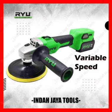 RYU RCPO150 Cordless Polisher 150 mm - Mesin Poles Mobil Motor Baterai