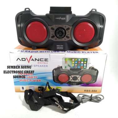 Advace RBS880 880 RBS880BT Portable Speaker FM USB TF Bluetooth Double