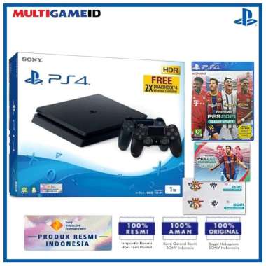 Jual Sony Ps4 Slim Black 1tb 2 Stick Online Oktober 2020 Blibli Com