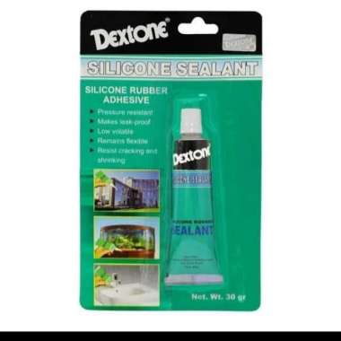 Dextone Kecil Silicon Sealant 30 Gram Lem Kaca Aquarium akuarium