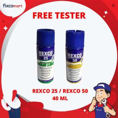 REXCO 25 / REXCO 18 - 40 ML - FREE TESTER REXCO 50
