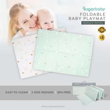 Sugar Baby Foldable Baby Playmat Nature Series Playmat Lipat Anak Tosca